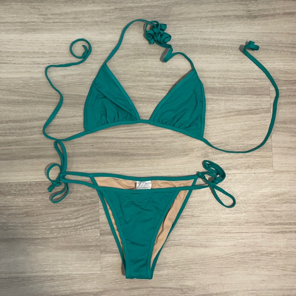 J.Crew Green Swimsuit - S
